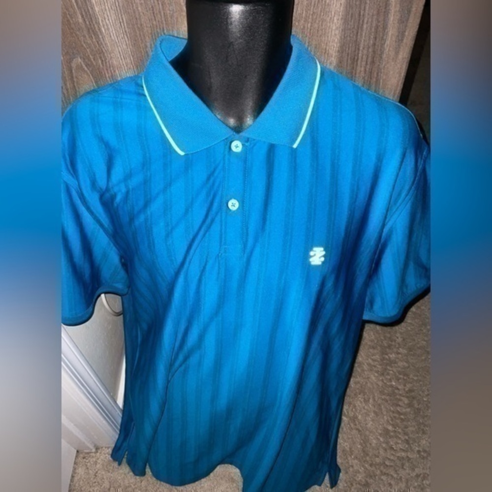Men’s used size XL blue golf Izod polo shirt